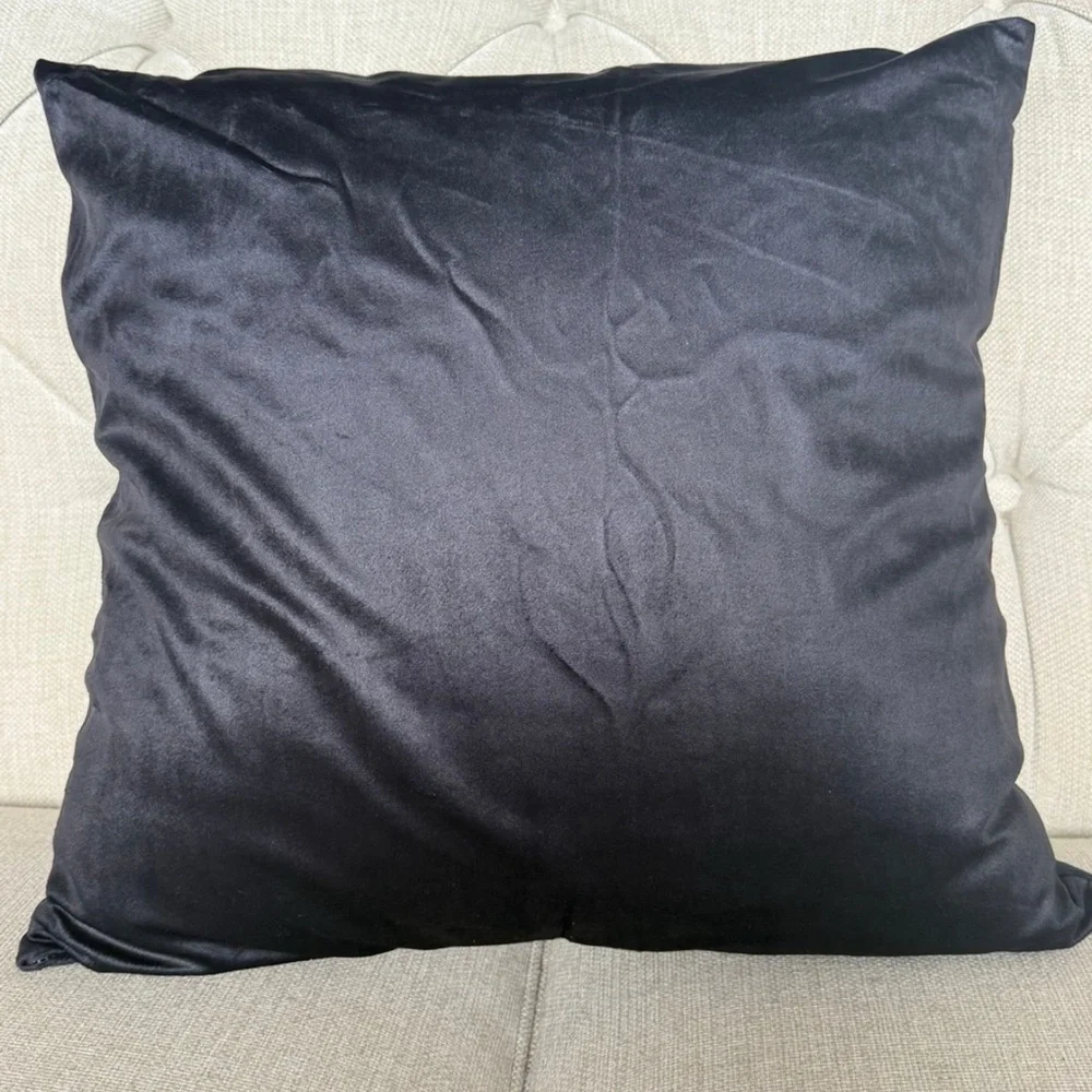 NEW Black and White Accent Pillow